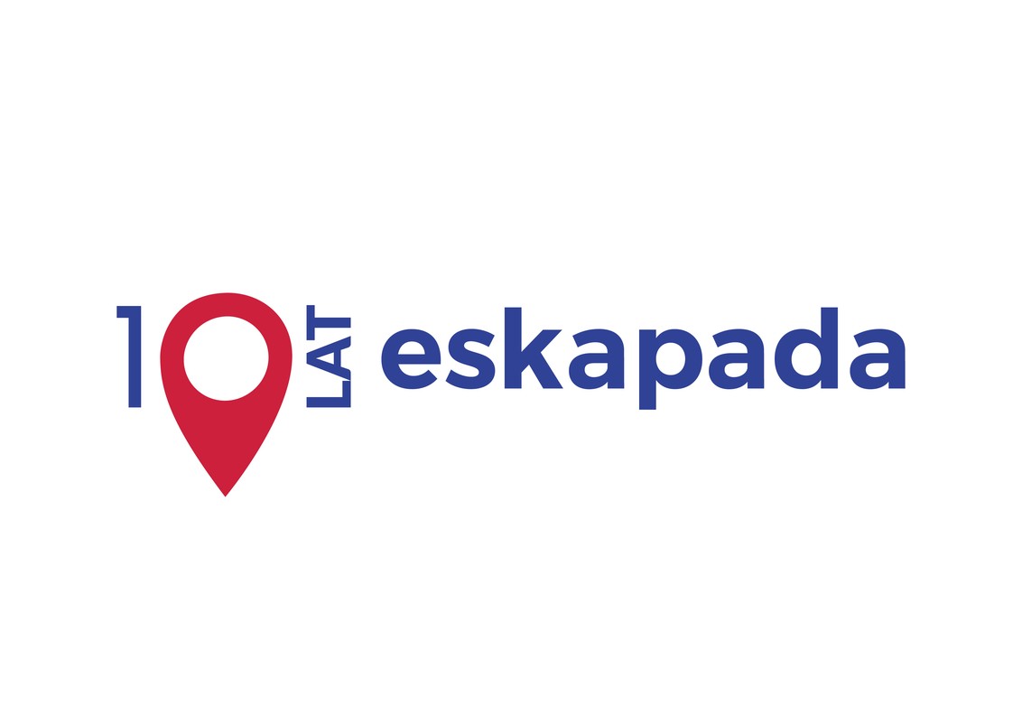 Logotyp - 10 lat - eskapada