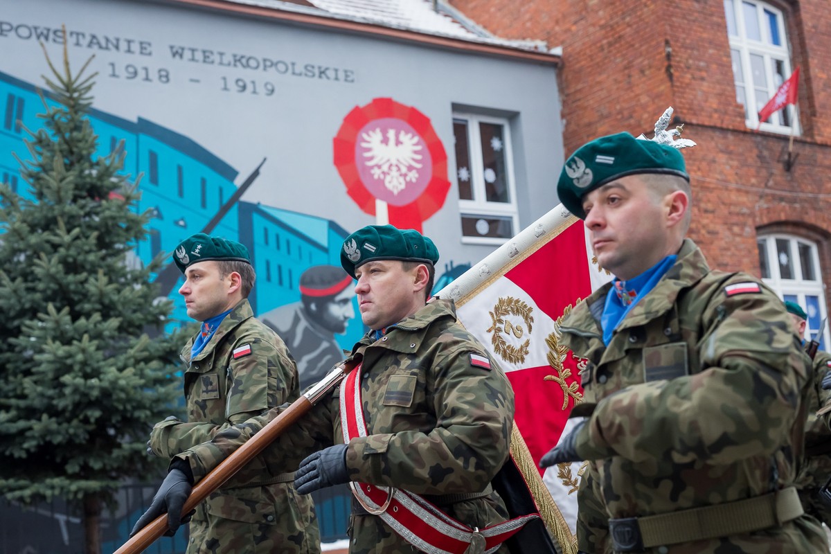 Uroczystości z okazji 105. rocznicy wyzwolenia Żnina fot. Tomasz Czachorowski/eventphoto.com.pl dla UMWKP