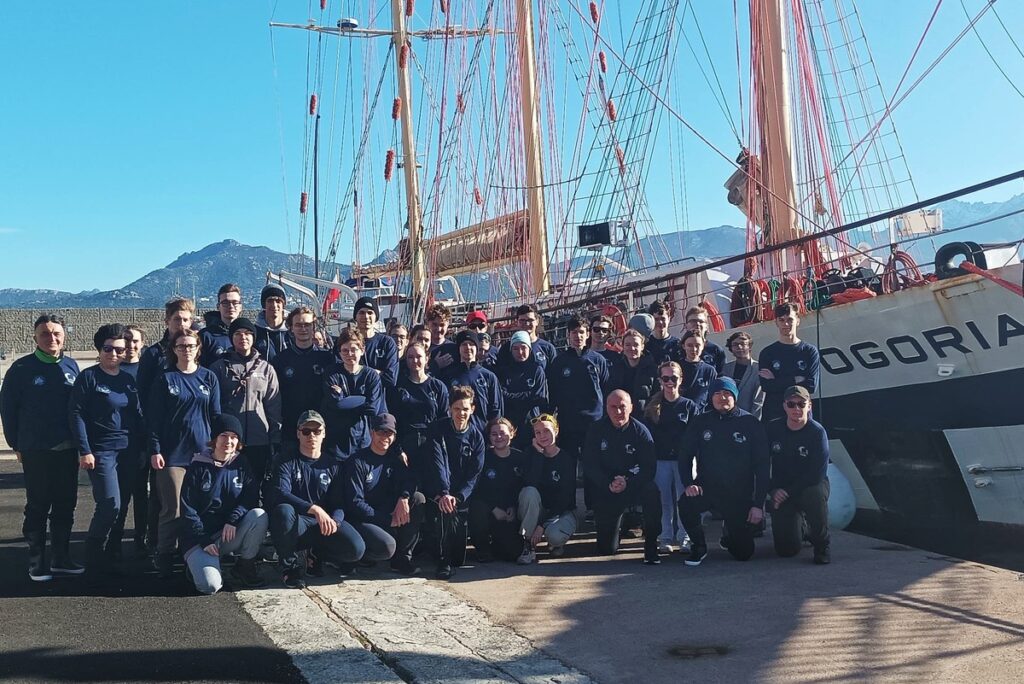 W rejsie wzięli udział beneficjenci marszałkowskich programów stypendialnych fot. Marek Weckwerh, Gazeta Pomorska