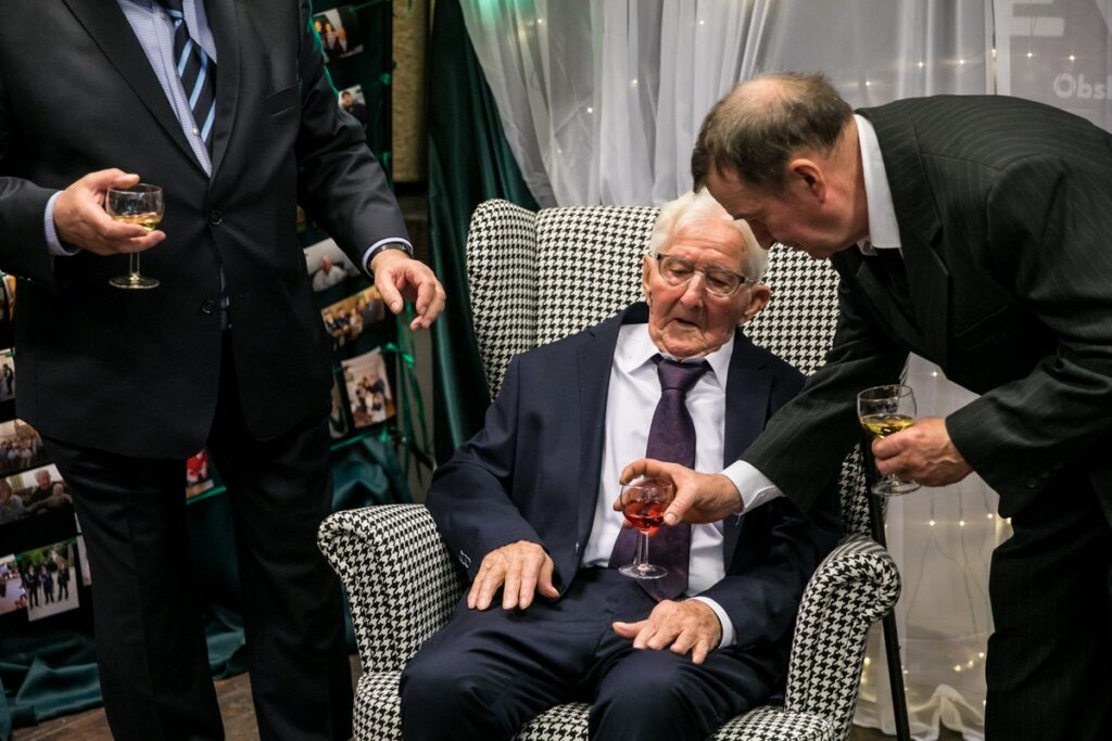 Setne urodziny Edwarda Staszałka, fot. Andrzej Goiński/UMWKP