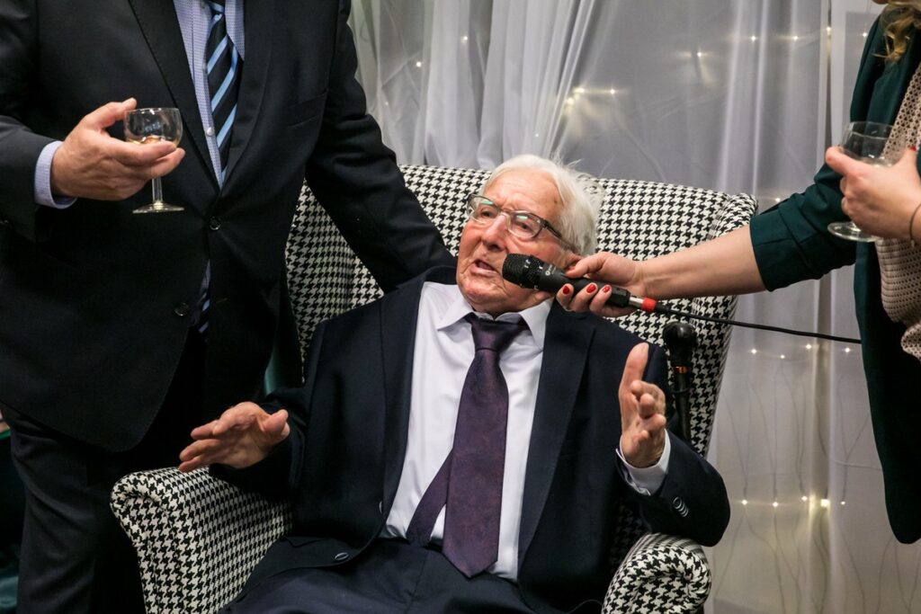 Setne urodziny Edwarda Staszałka, fot. Andrzej Goiński/UMWKP