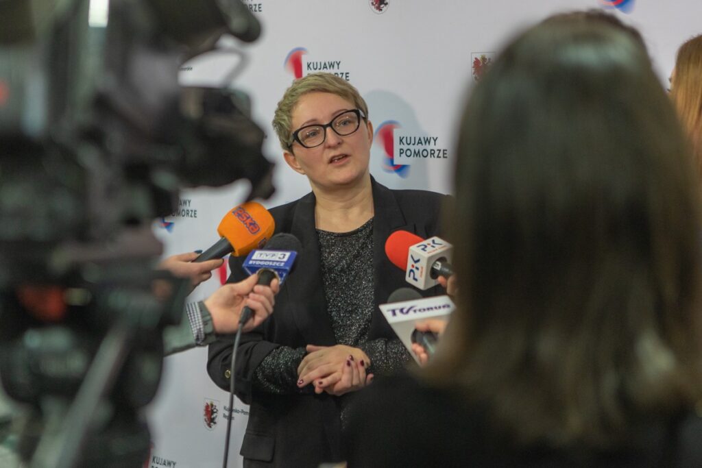 Briefing ws XII Marszałkowskiego Balu Dobroczynnego, fot. Mikołaj Kuras dla UMWKP