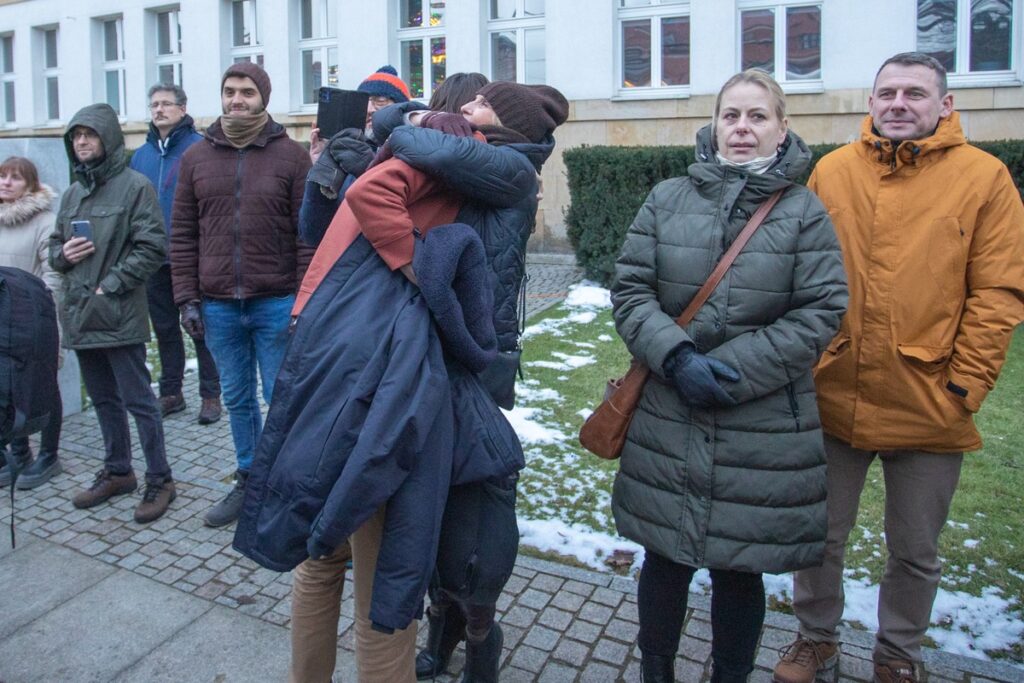 Młodzież i opiekunowie wrócili do Torunia w niedzielę (21 stycznia) fot. Mikołaj Kuras dla UMWKP