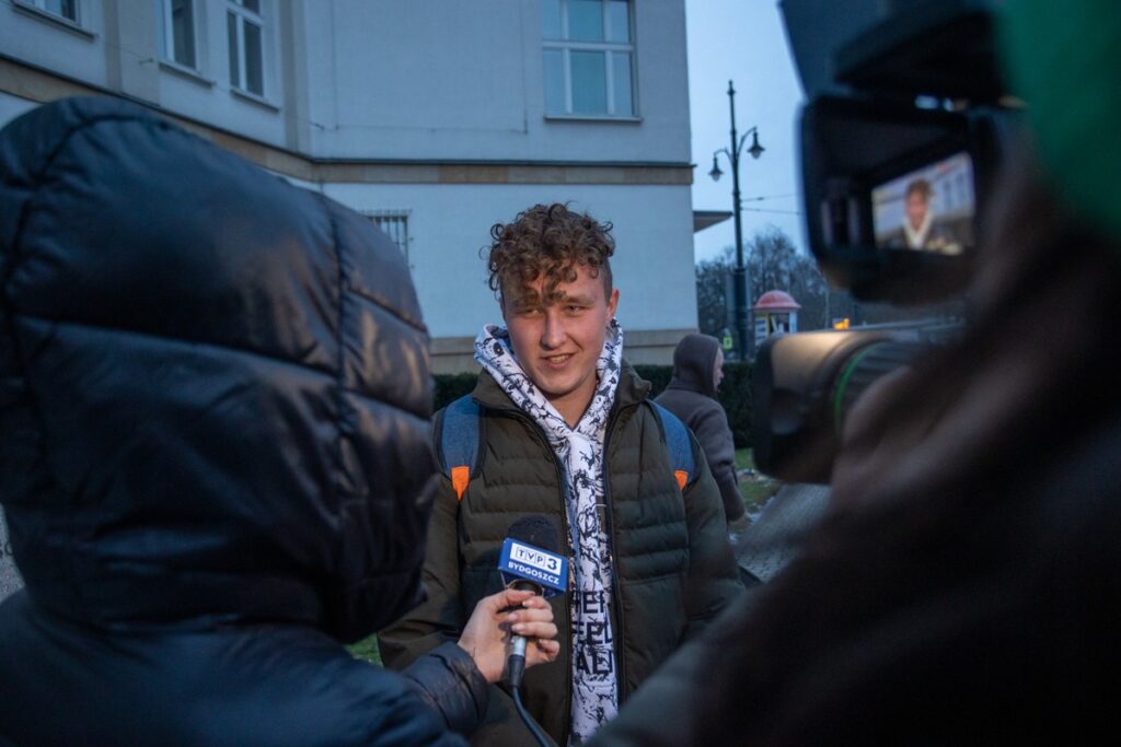 Młodzież i opiekunowie wrócili do Torunia w niedzielę (21 stycznia) fot. Mikołaj Kuras dla UMWKP