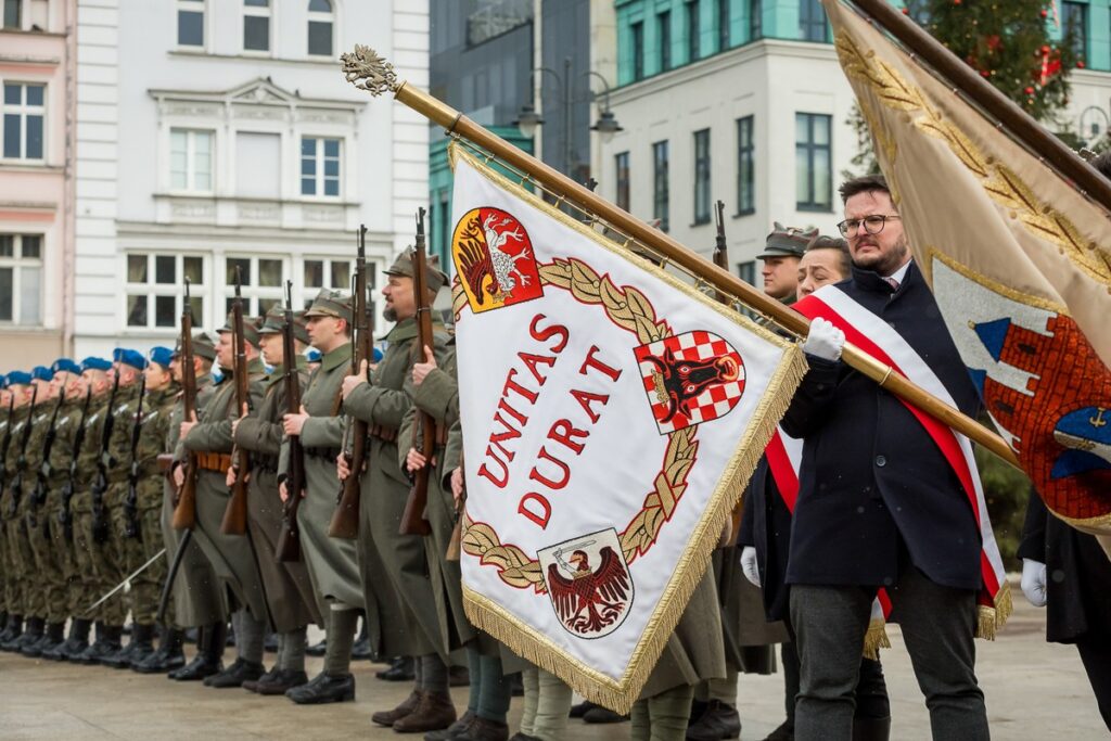 Obchody 104. rocznicy powrotu Bydgoszczy do wolnej Polski, fot. Tomasz Czachorowski/eventphoto.com dla UMWKP