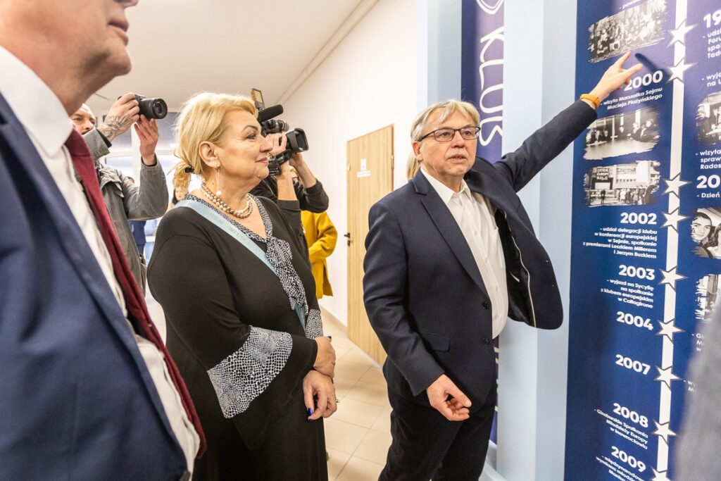 Spotkanie marszałka z członkami Klubu Europejskiego „Konopa”, fot. Szymon Zdziebło/tarantoga.pl dla UMWKP