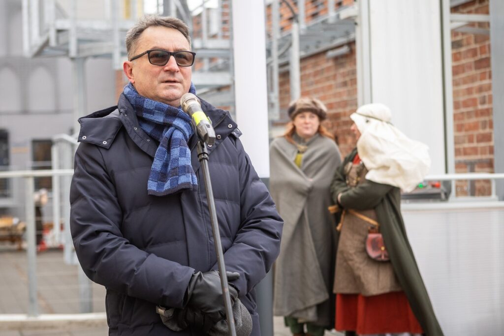 Otwarcie inwestycji w Inowrocławiu, fot. Szymon Zdziebło/tarantoga.pl dla UMWKP