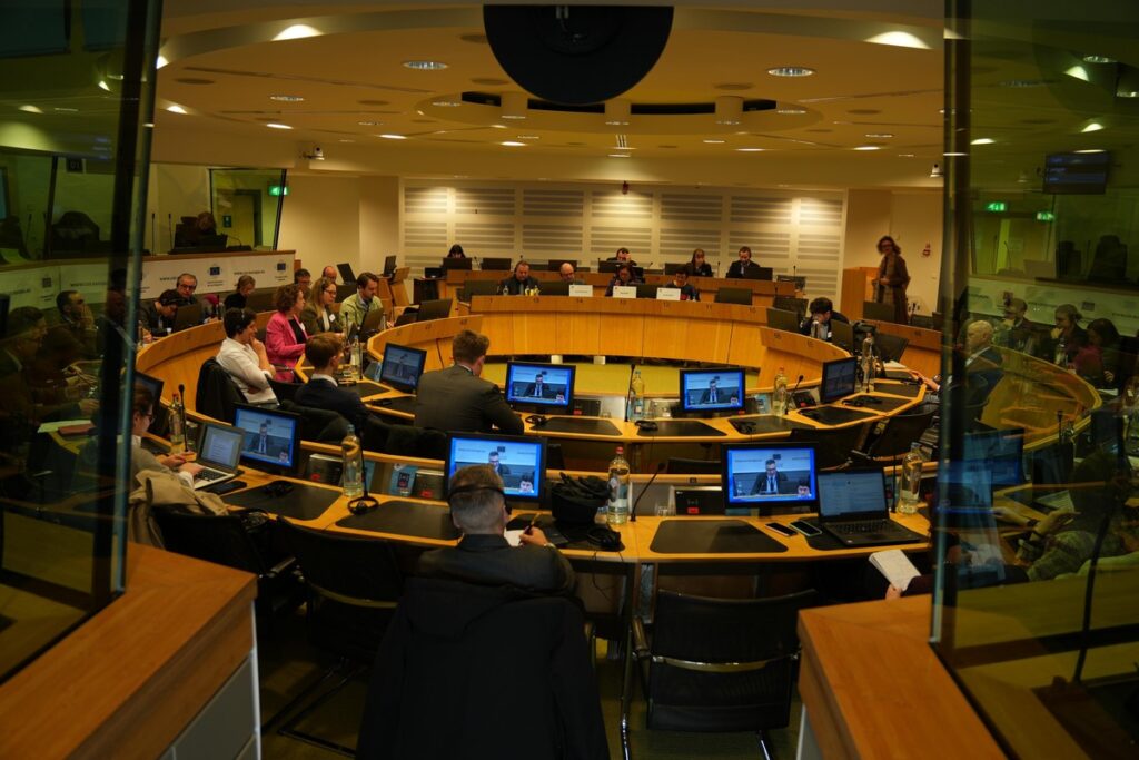 Spotkanie konsultacyjne z interesariuszami, Bruksela, 23 stycznia 2024, fot. Mieszko Matusiak UMWKP