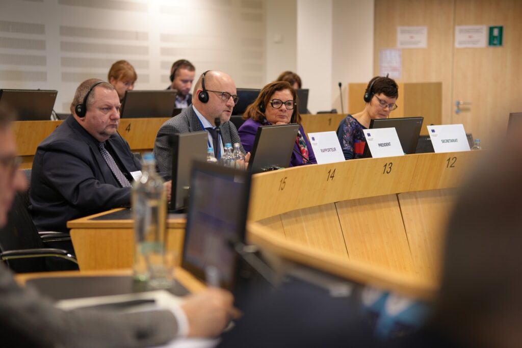 Spotkanie konsultacyjne z interesariuszami, Bruksela, 23 stycznia 2024, fot. Mieszko Matusiak UMWKP