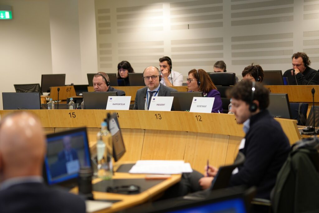 Spotkanie konsultacyjne z interesariuszami, Bruksela, 23 stycznia 2024, fot. Mieszko Matusiak UMWKP