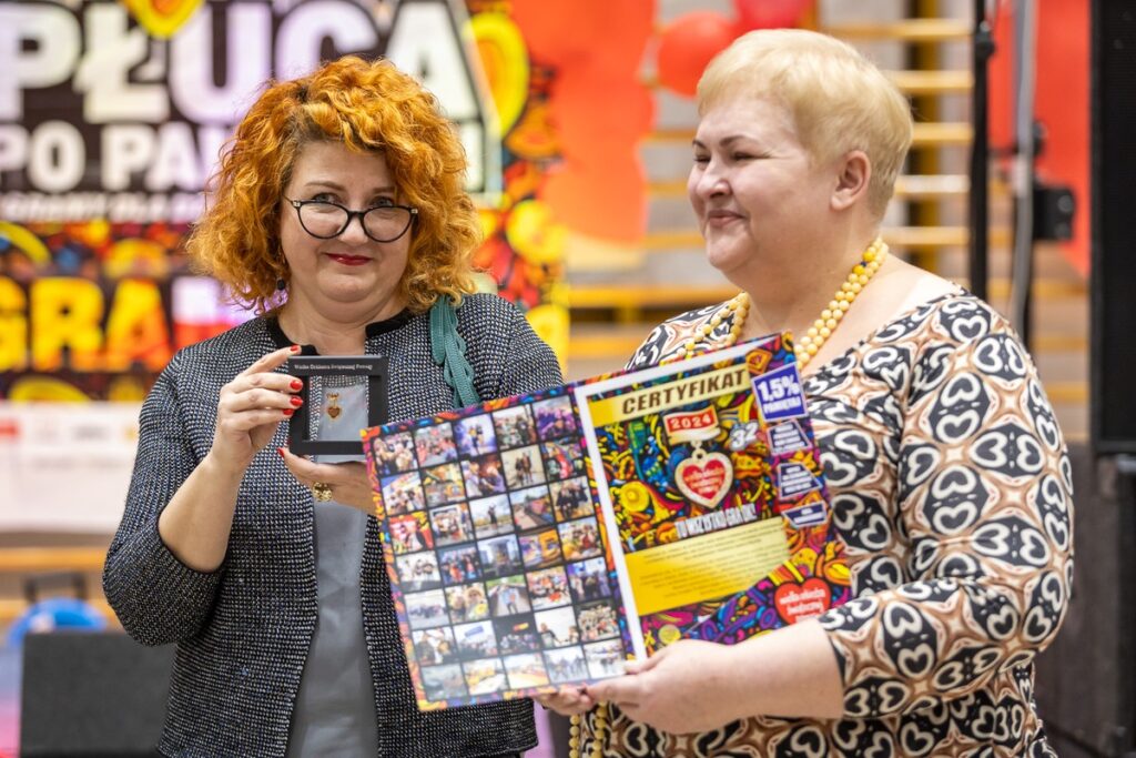 Finał WOŚP w Unisławiu, Fot. Szymon Zdzieblo/tarantoga.pl dla UMWKP