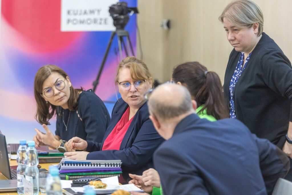 Posiedzenie Komitetu Monitorującego FEdKP, 30 stycznia 2024, fot. Mikołaj Kuras dla UMWKP