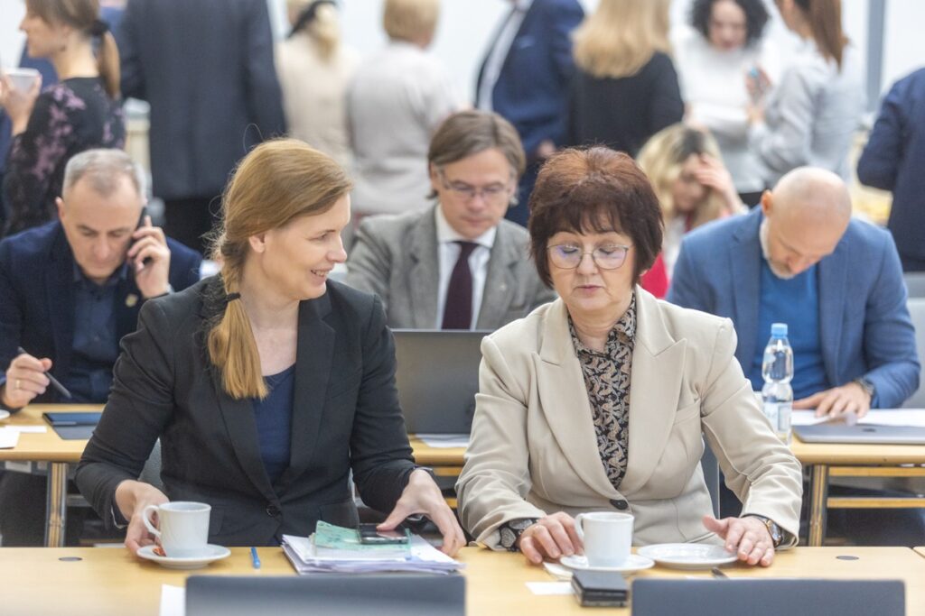 Posiedzenie Komitetu Monitorującego FEdKP, 30 stycznia 2024, fot. Mikołaj Kuras dla UMWKP