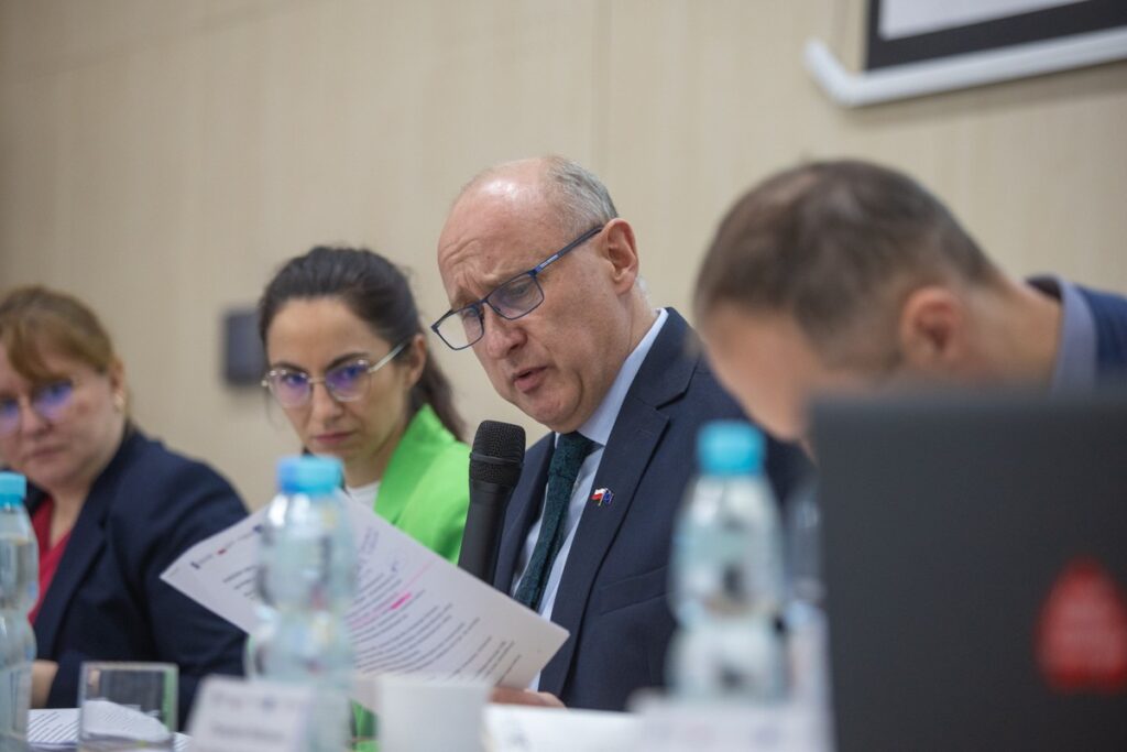 Posiedzenie Komitetu Monitorującego FEdKP, 30 stycznia 2024, fot. Mikołaj Kuras dla UMWKP