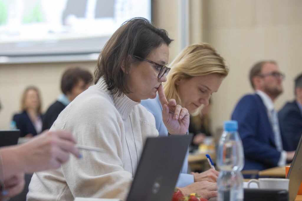 Posiedzenie Komitetu Monitorującego FEdKP, 30 stycznia 2024, fot. Mikołaj Kuras dla UMWKP