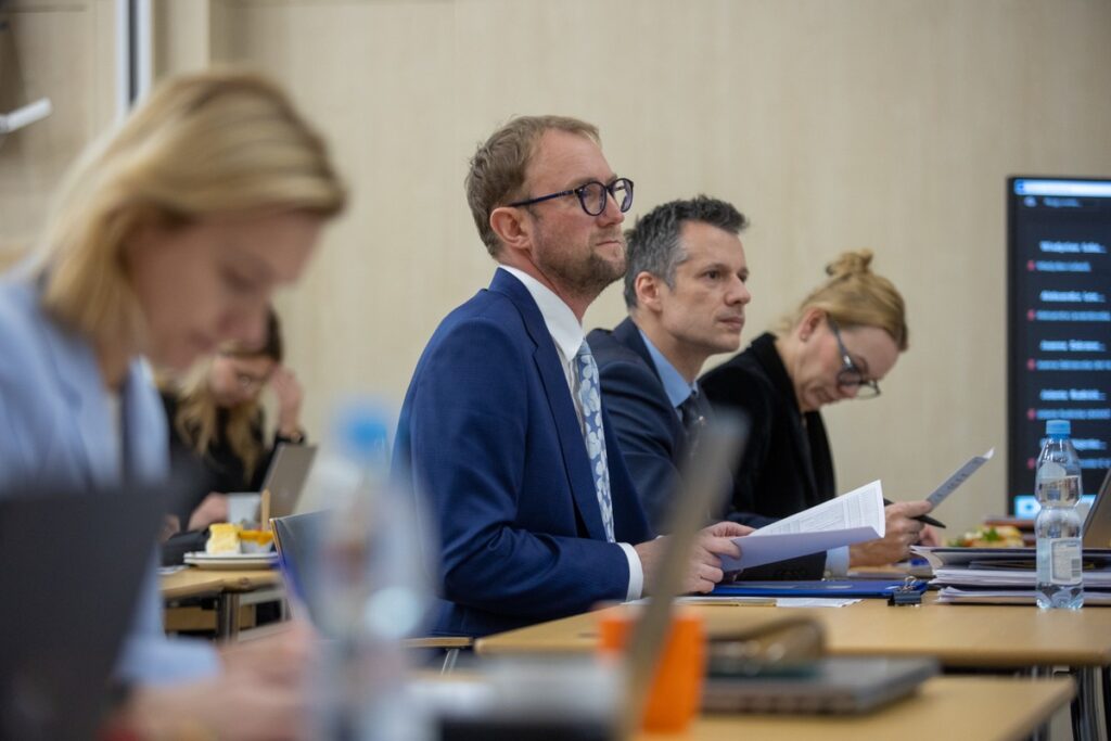 Posiedzenie Komitetu Monitorującego FEdKP, 30 stycznia 2024, fot. Mikołaj Kuras dla UMWKP