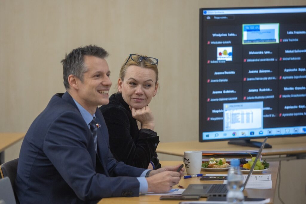 Posiedzenie Komitetu Monitorującego FEdKP, 30 stycznia 2024, fot. Mikołaj Kuras dla UMWKP