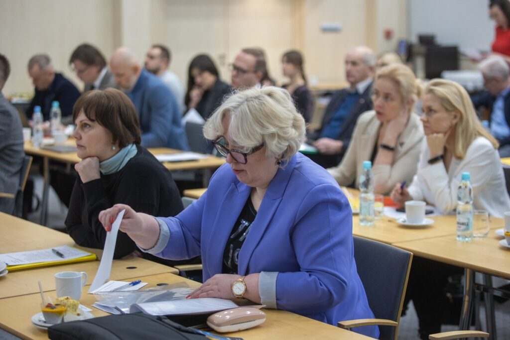 Posiedzenie Komitetu Monitorującego FEdKP, 30 stycznia 2024, fot. Mikołaj Kuras dla UMWKP