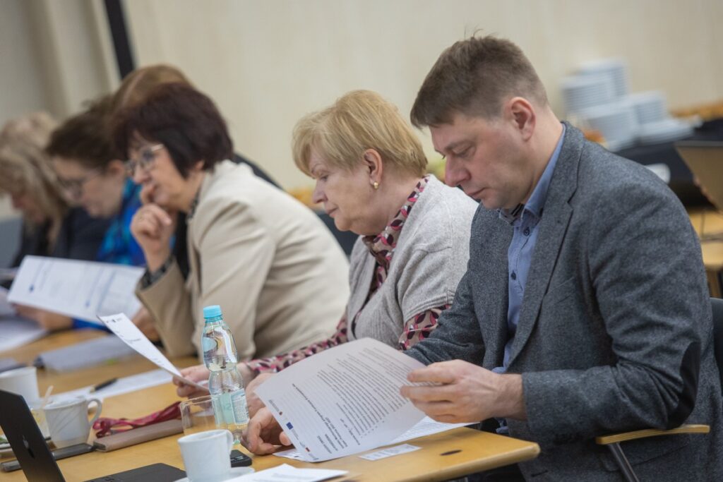 Posiedzenie Komitetu Monitorującego FEdKP, 30 stycznia 2024, fot. Mikołaj Kuras dla UMWKP