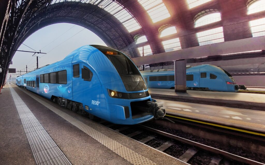 Napędzane wodorem pojazdy bydgoskiej Pesy, fot. Pesa