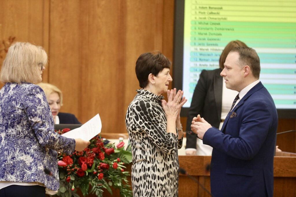 Posiedzenie sejmiku województwa, 7 lutego 2024, fot. Andrzej Goiński/UMWKP