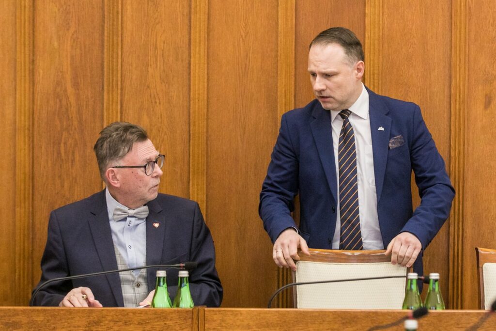 Posiedzenie sejmiku województwa, 7 lutego 2024, fot. Andrzej Goiński/UMWKP