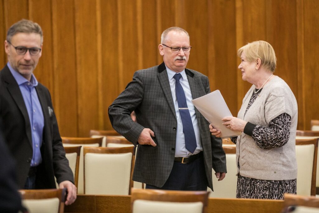 Posiedzenie sejmiku województwa, 7 lutego 2024, fot. Andrzej Goiński/UMWKP