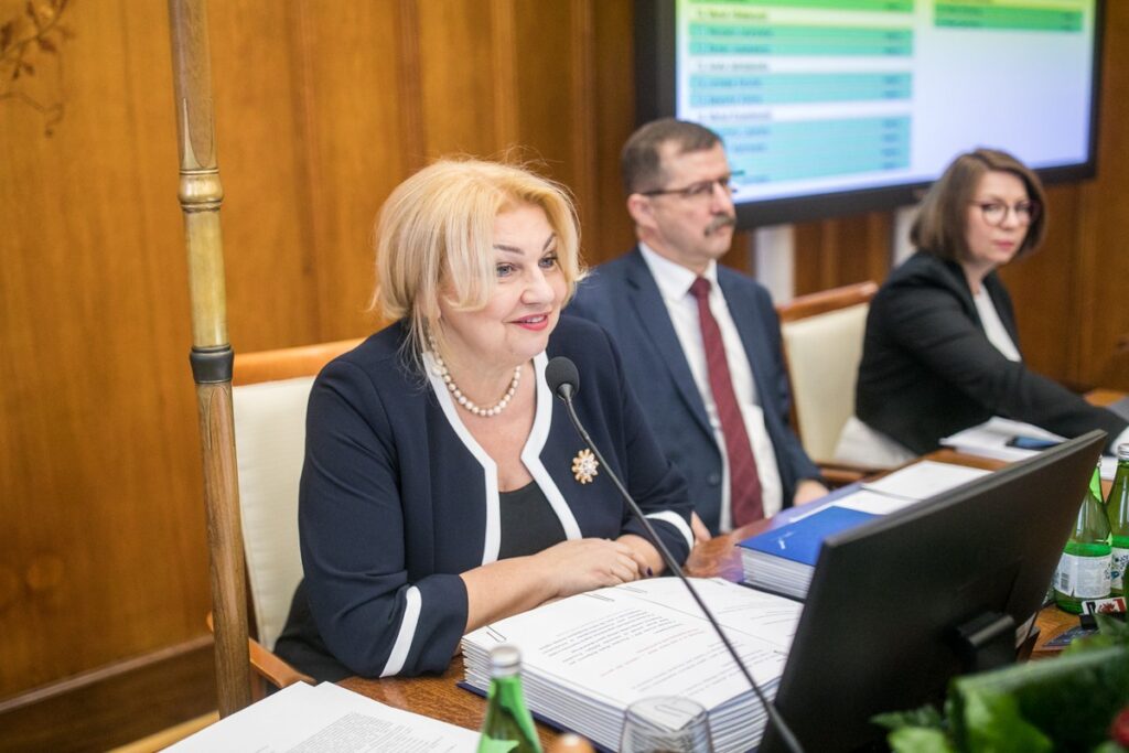 Posiedzenie sejmiku województwa, 7 lutego 2024, fot. Andrzej Goiński/UMWKP