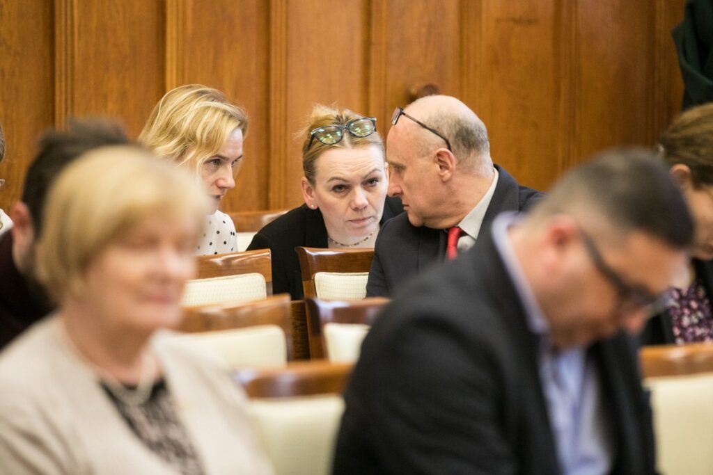 Posiedzenie sejmiku województwa, 7 lutego 2024, fot. Andrzej Goiński/UMWKP