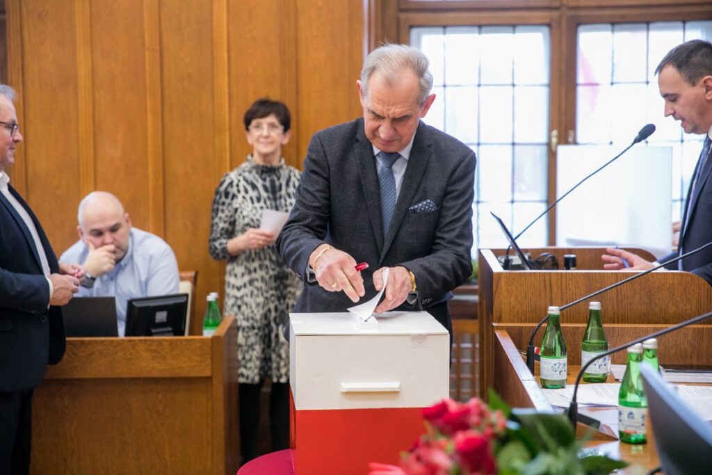 Posiedzenie sejmiku województwa, 7 lutego 2024, fot. Andrzej Goiński/UMWKP