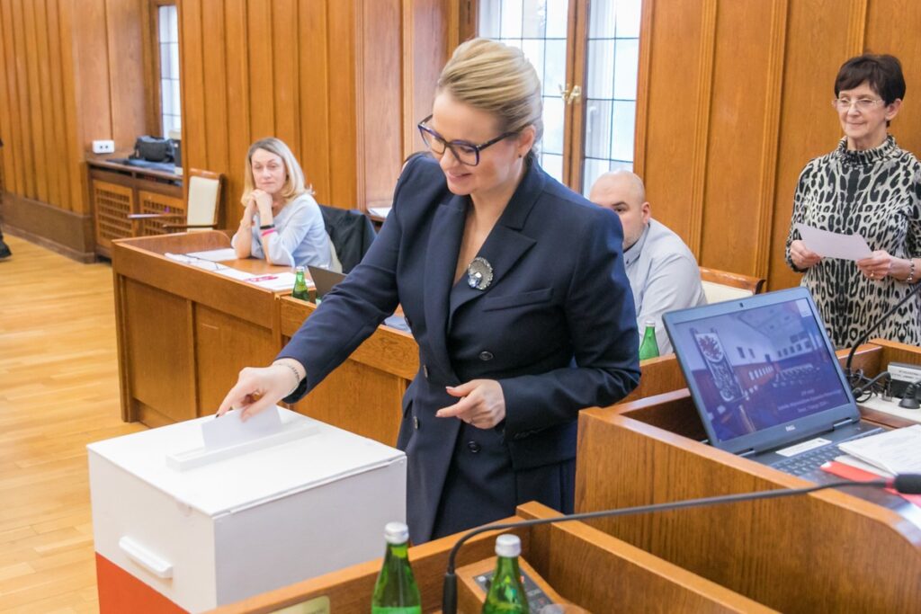 Posiedzenie sejmiku województwa, 7 lutego 2024, fot. Andrzej Goiński/UMWKP