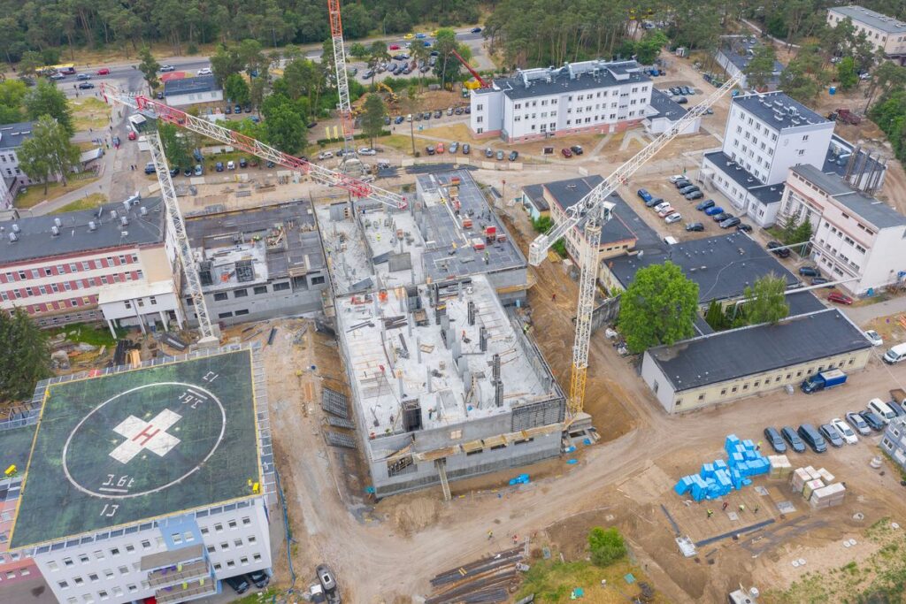 Szpital im. Popiełuszki we Włocławku, fot. Mikołaj Kuras dla UMWKP