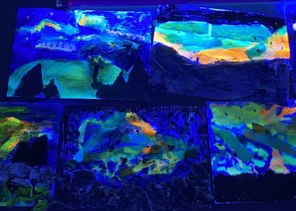 Warsztaty plastyczne w Galerii i Ośrodku Plastycznej Twórczości Dziecka w Toruniu fot. Galeria Dziecka