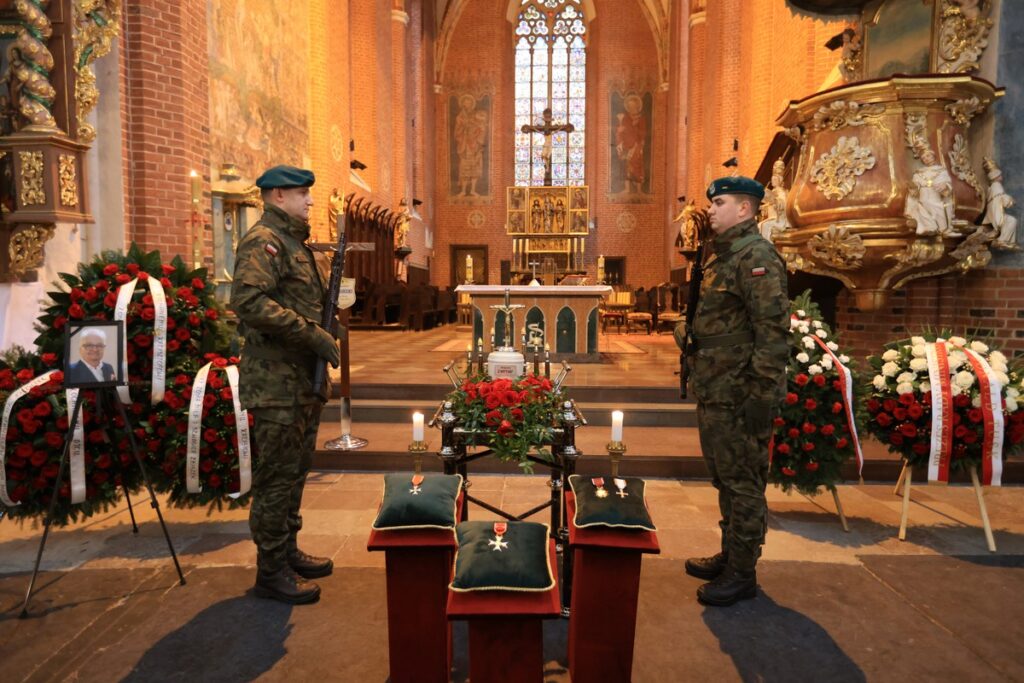Uroczystości żałobne Krzysztofa Żabińskiego, fot. Sławomir Kowalski dla UM Toruń