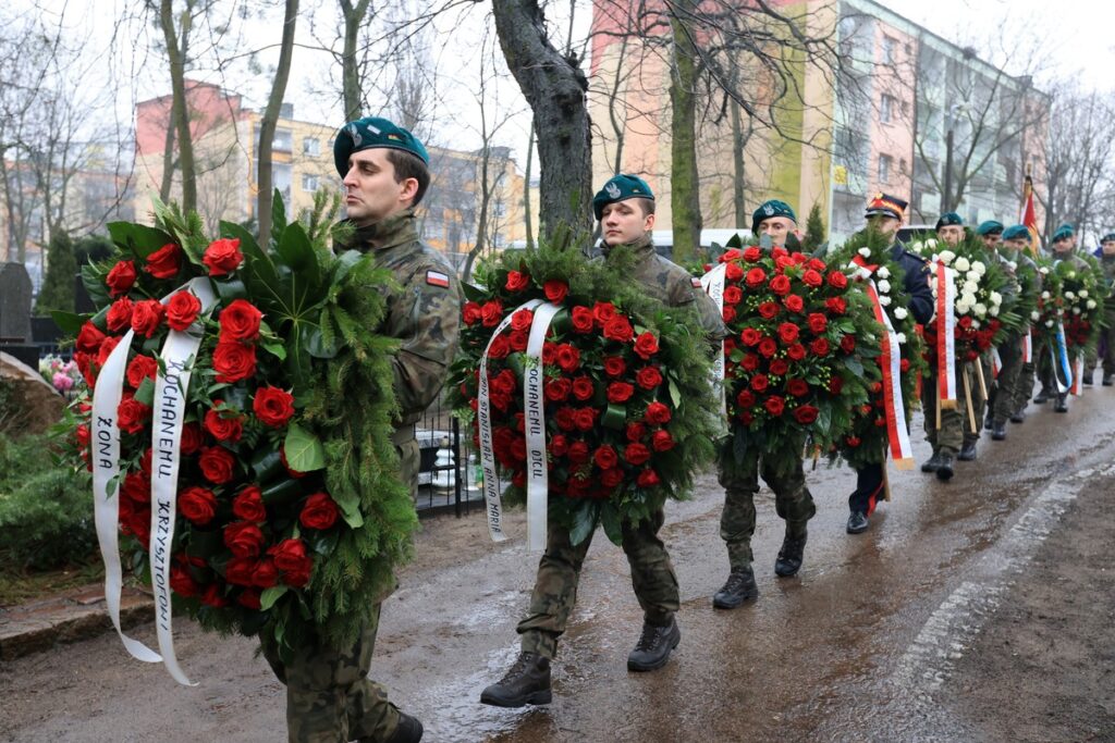 Uroczystości żałobne Krzysztofa Żabińskiego, fot. Sławomir Kowalski dla UM Toruń
