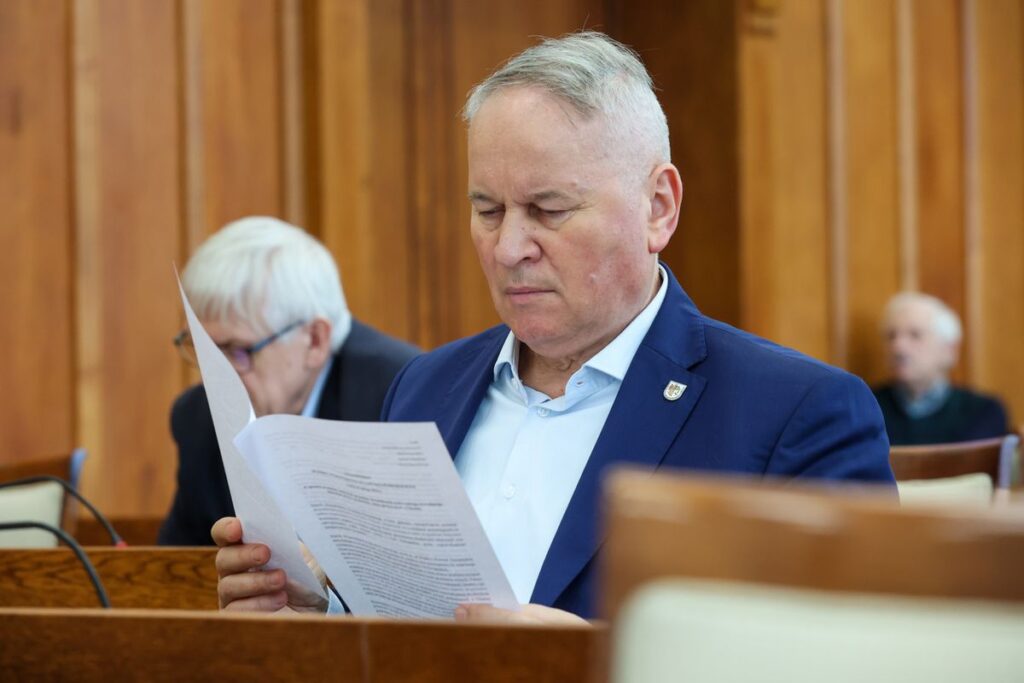 Nadzwyczajne posiedzenie sejmiku województwa poświęcone sytuacji rolnictwa, fot. Mikołaj Kuras dla UMWKP