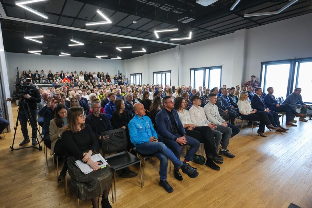 Wręczenie nagród sportowych, fot. Mikołaj Kuras dla UMWKP