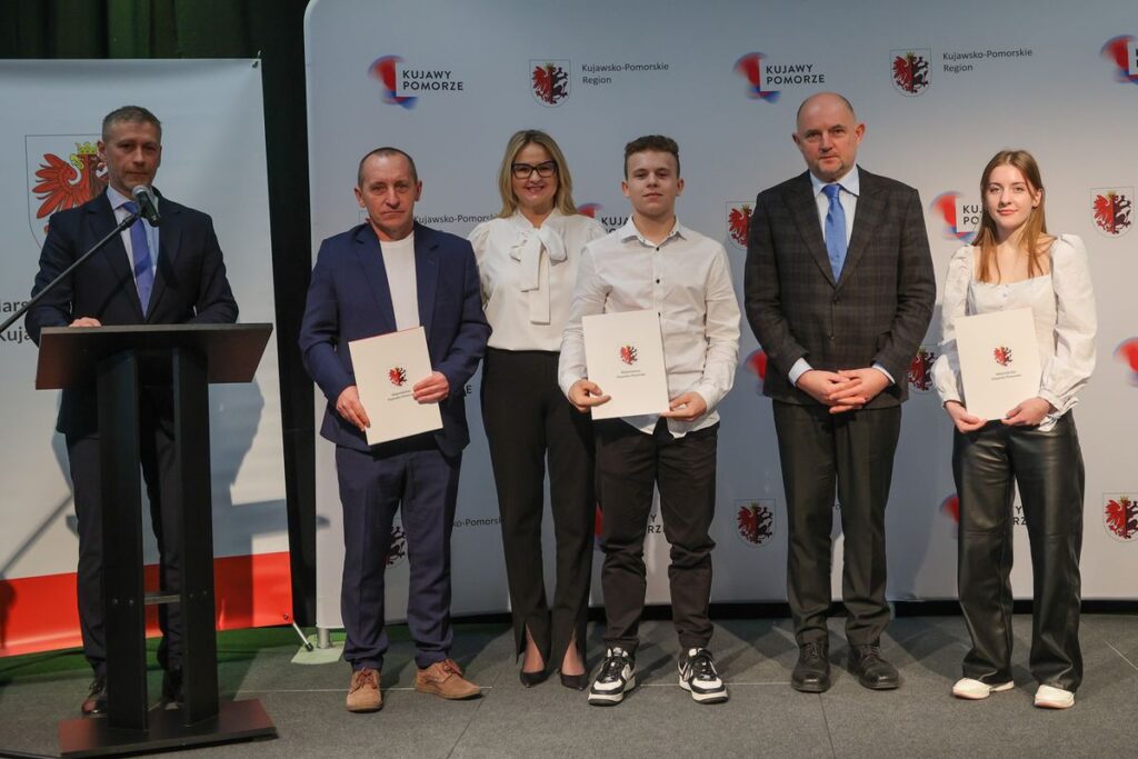 Wręczenie nagród sportowych, fot. Mikołaj Kuras dla UMWKP