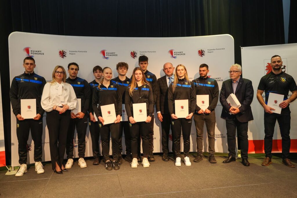 Wręczenie nagród sportowych, fot. Mikołaj Kuras dla UMWKP