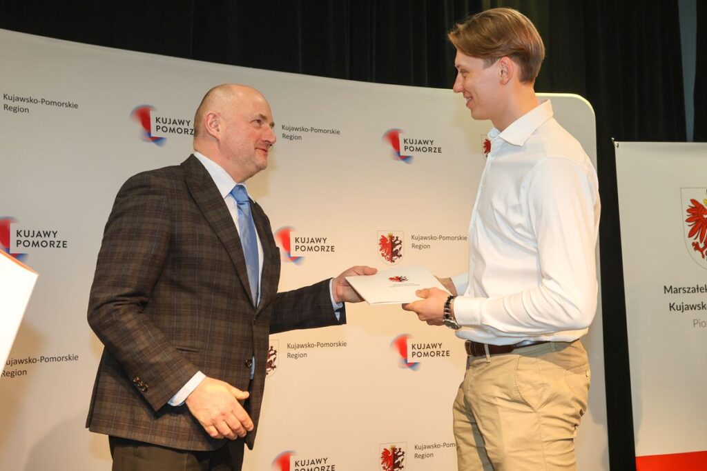 Wręczenie nagród sportowych, fot. Mikołaj Kuras dla UMWKP