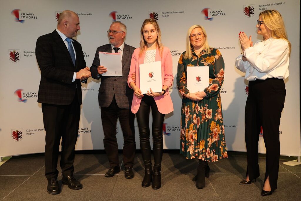 Wręczenie nagród sportowych, fot. Mikołaj Kuras dla UMWKP