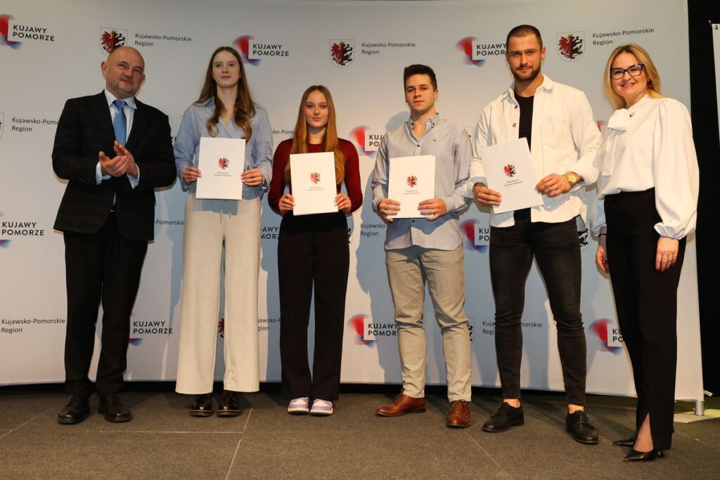 Wręczenie nagród sportowych, fot. Mikołaj Kuras dla UMWKP