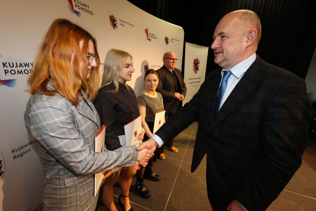 Wręczenie nagród sportowych, fot. Mikołaj Kuras dla UMWKP