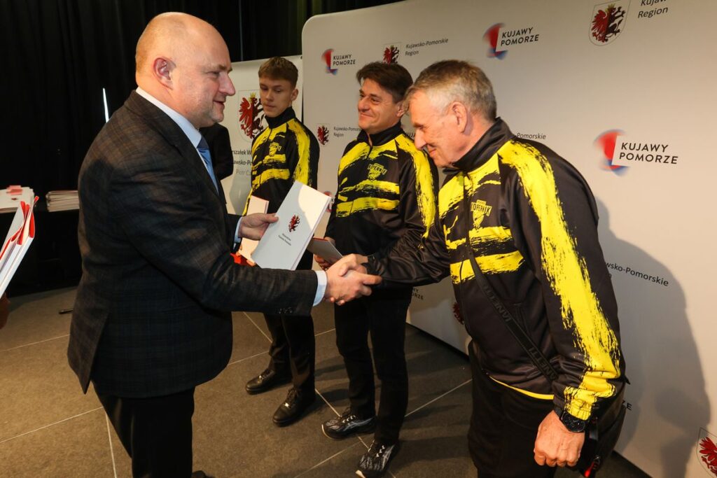 Wręczenie nagród sportowych, fot. Mikołaj Kuras dla UMWKP