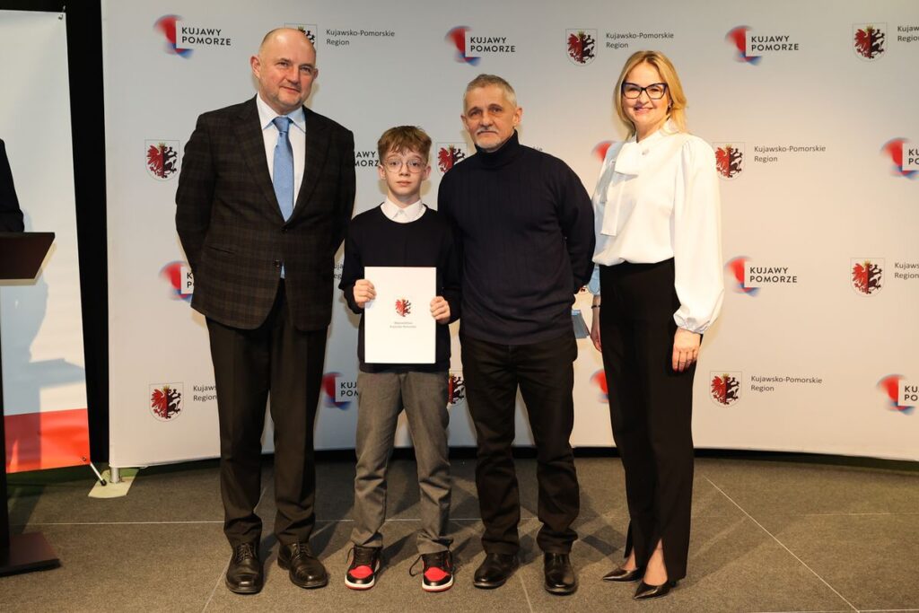 Wręczenie nagród sportowych, fot. Mikołaj Kuras dla UMWKP