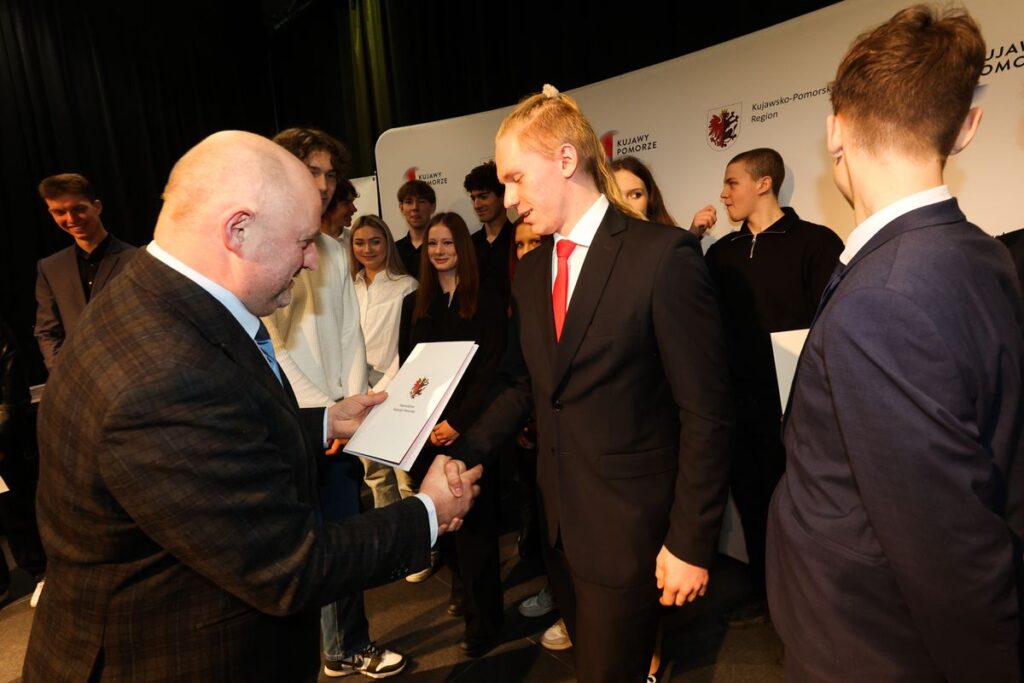 Wręczenie nagród sportowych, fot. Mikołaj Kuras dla UMWKP