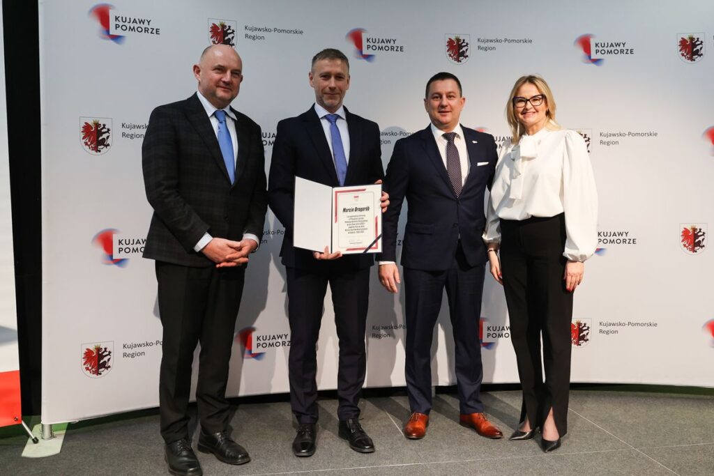 Wręczenie nagród sportowych, fot. Mikołaj Kuras dla UMWKP