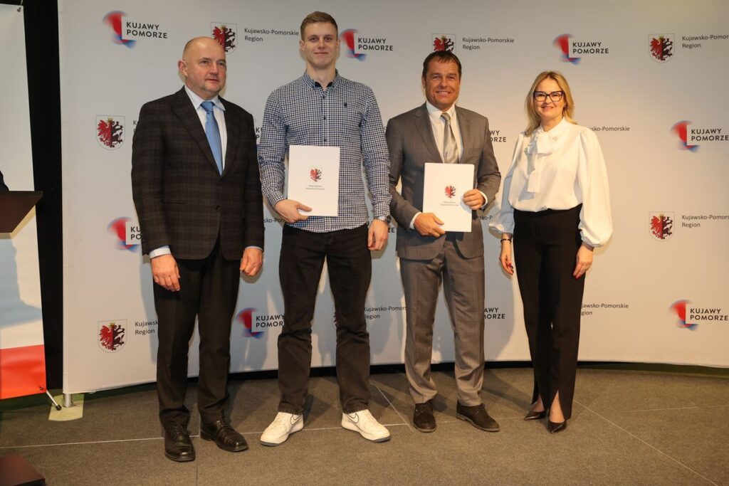 Wręczenie nagród sportowych, fot. Mikołaj Kuras dla UMWKP