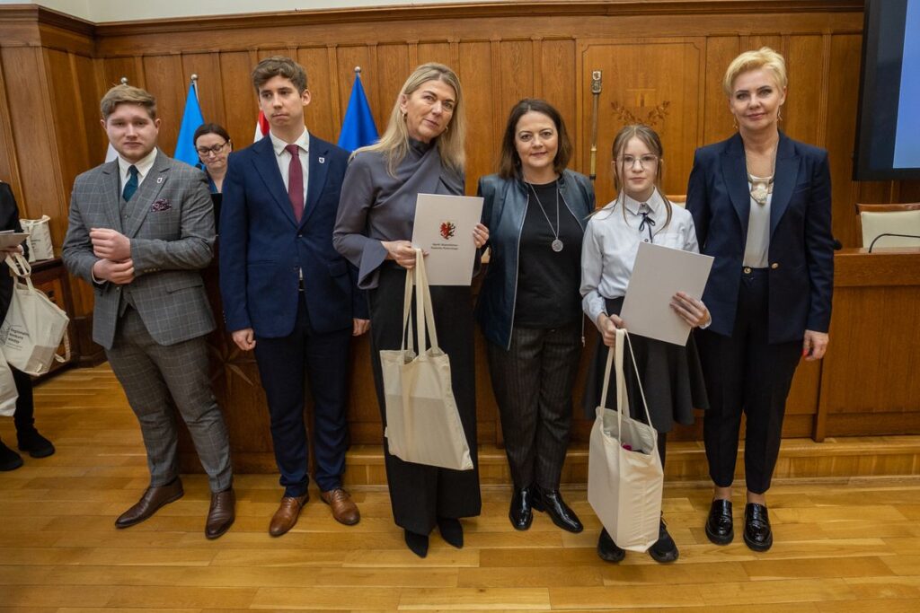Finał Konkursu Wiedzy o Samorządzie Terytorialnym, fot. Mikołaj Kuras dla UMWKP