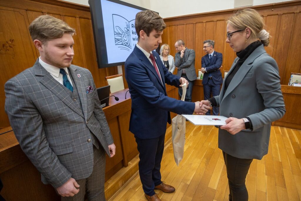 Finał Konkursu Wiedzy o Samorządzie Terytorialnym, fot. Mikołaj Kuras dla UMWKP